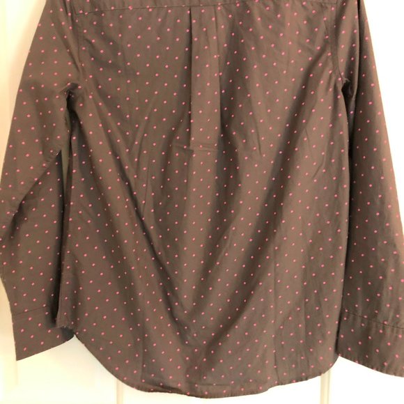 Banana Republic Buttowndown Pin Dot Shirt - Picture 4 of 8